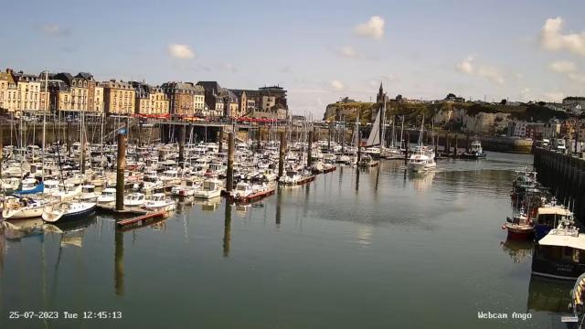 Capture Webcam Port Dieppe