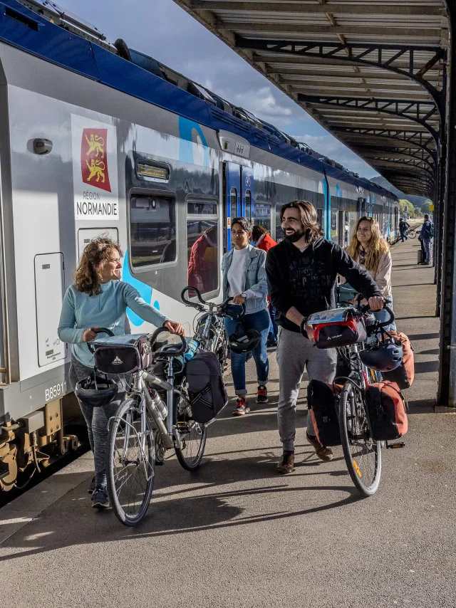 Velo Gare Dieppe Train Sncf D Darrault Sma 6